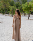 Coffee Manyway Dress