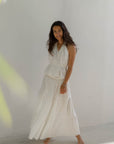 Serene Ecru Skirt