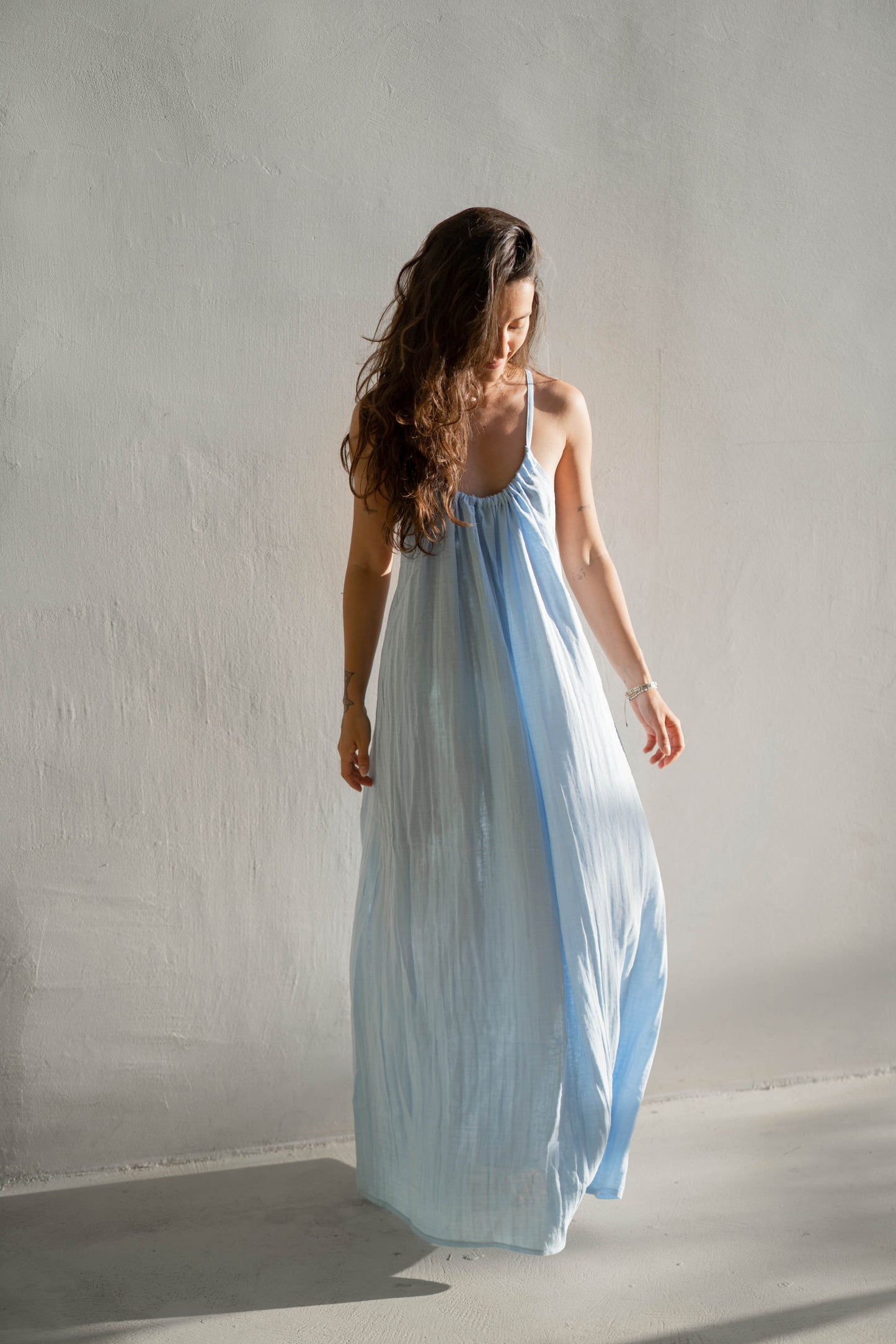 Sky Blue Manyway Dress