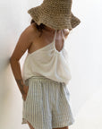 White Manyway Top