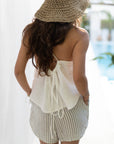 White Manyway Top