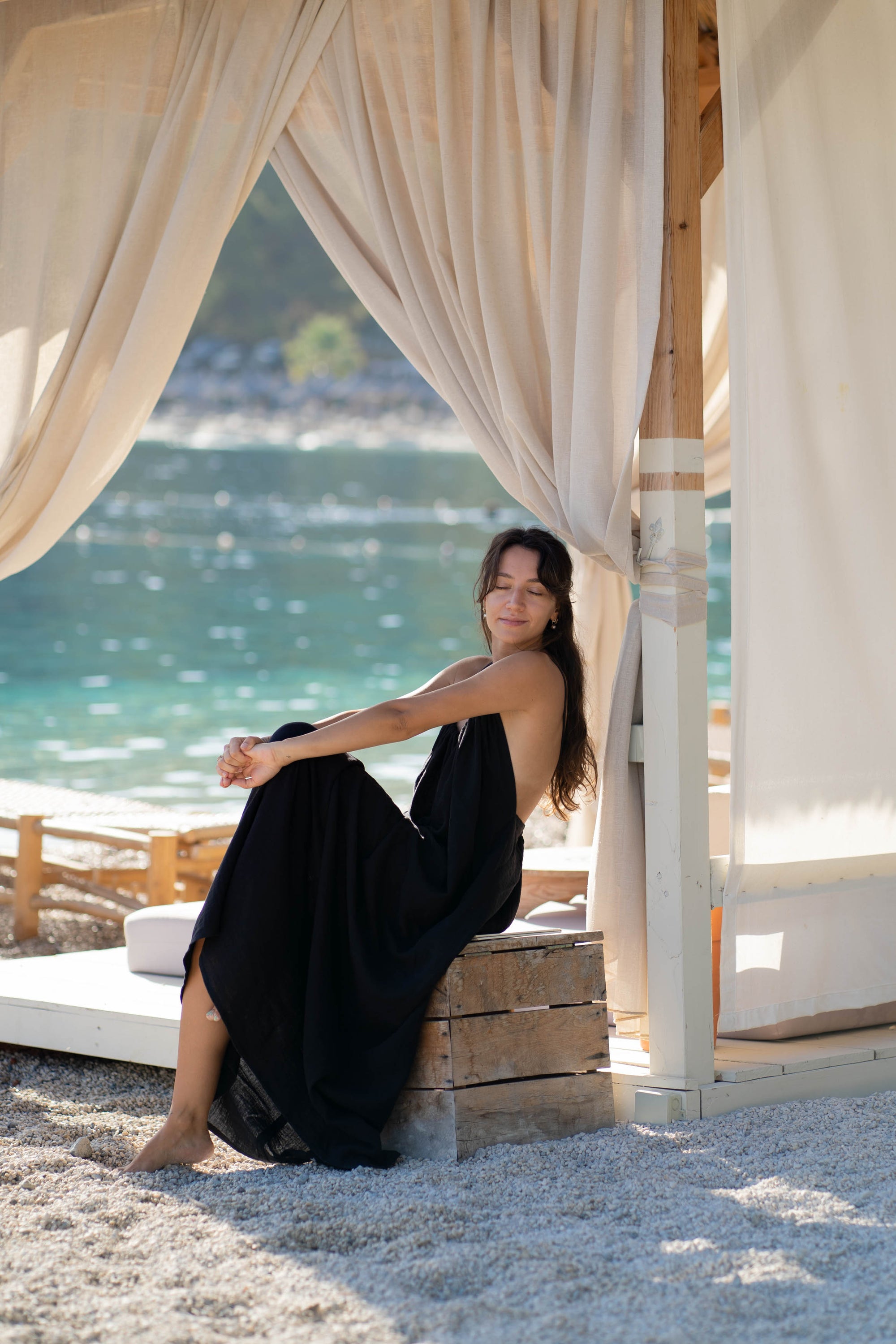 Black Manyway Dress