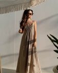 Coffee Manyway Dress