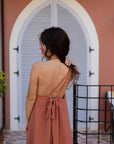 Burned Orange Manyway Dress