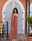 Burned Orange Manyway Dress