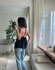 Black Manyway Top
