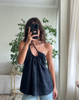 Black Manyway Top