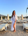 Gaia White Dress