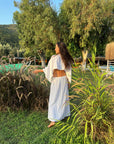 Gaia White Dress